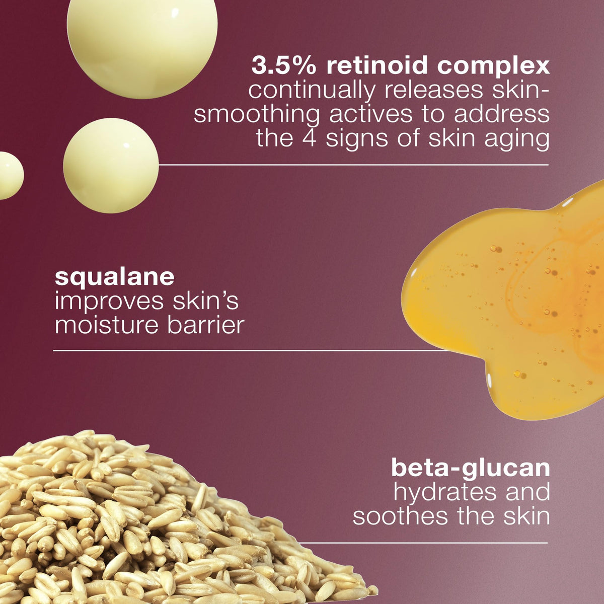 Label detail on Dermalogica serum bottle highlighting multi-retinoid concentration and clarity
