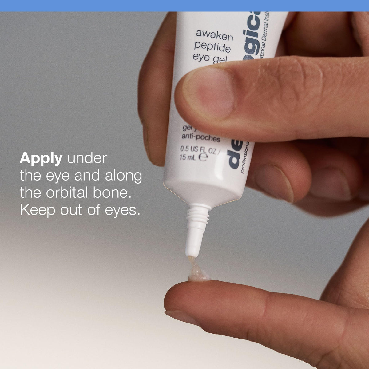 Dermalogica gel texture close-up highlighting lightweight hydration benefit