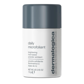 Dermalogica front packaging showing Daily Microfoliant for brighter skin