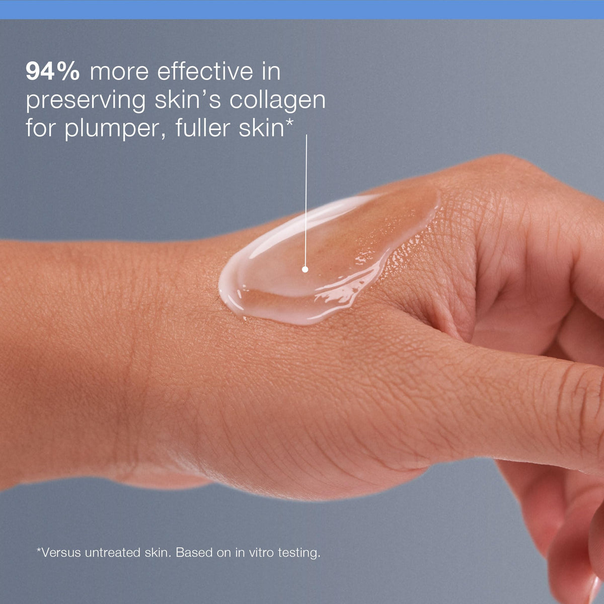 Dermalogica ingredient label highlighting collagen amino acids and antioxidant blend