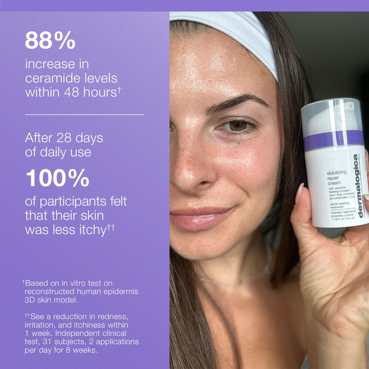 Dermalogica resurrection plant ingredient shot highlighting hydration-preserving benefit