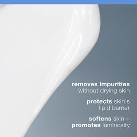 Dermalogica pump dispensing creamy cleanser for easy portion control