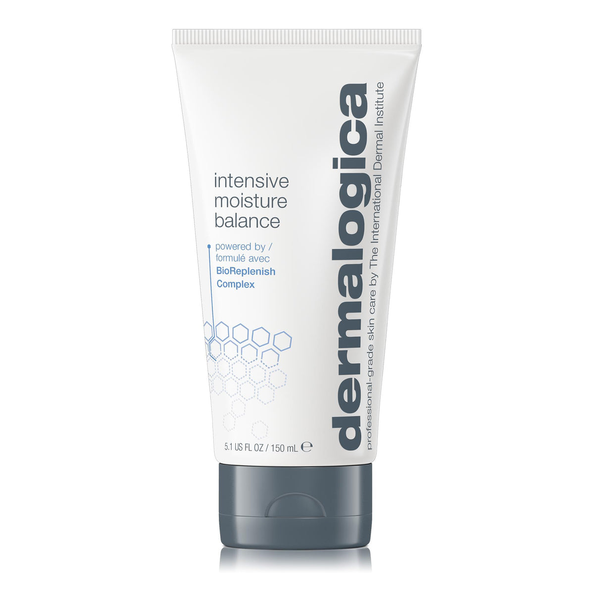 Dermalogica jumbo front packaging showing size and branding for lasting hydration