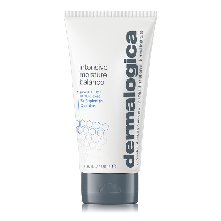 Dermalogica jumbo front packaging showing size and branding for lasting hydration