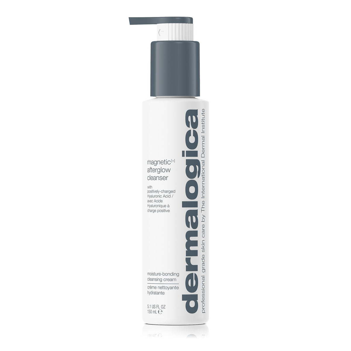 Dermalogica front packaging of Magnetic AfterGlow cleanser showing product clarity and benefits
