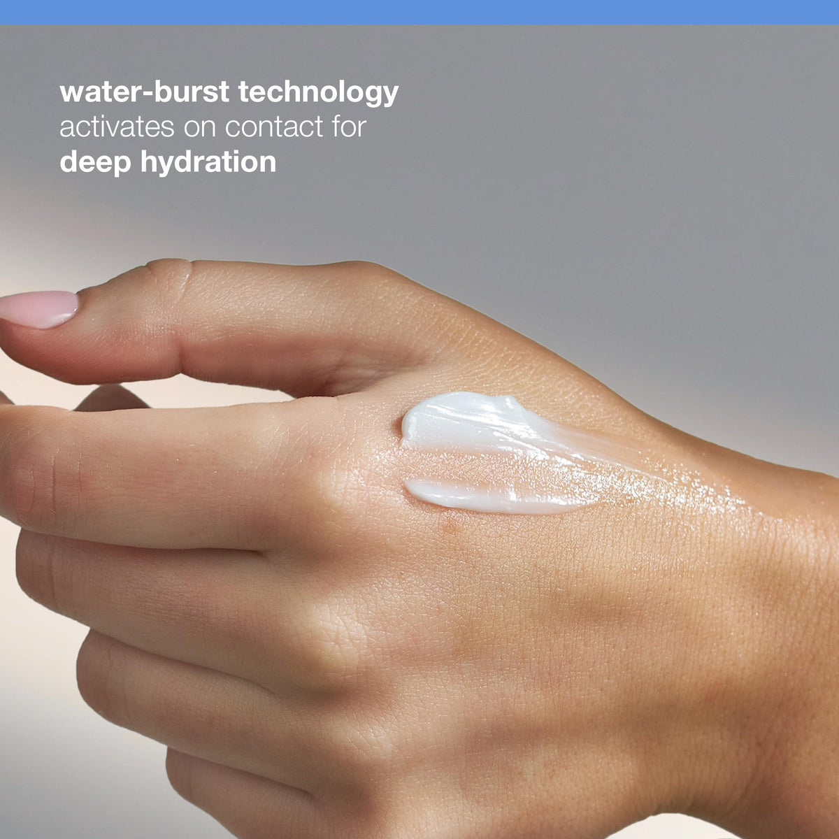 Dermalogica marine spring water visual emphasizing mineral hydration and skin benefit