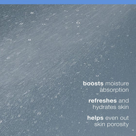 Dermalogica mist spray action over face, provides instant hydration