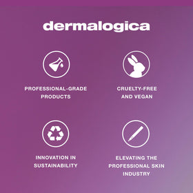 Dermalogica lifestyle bathroom counter showing everyday use and convenient placement