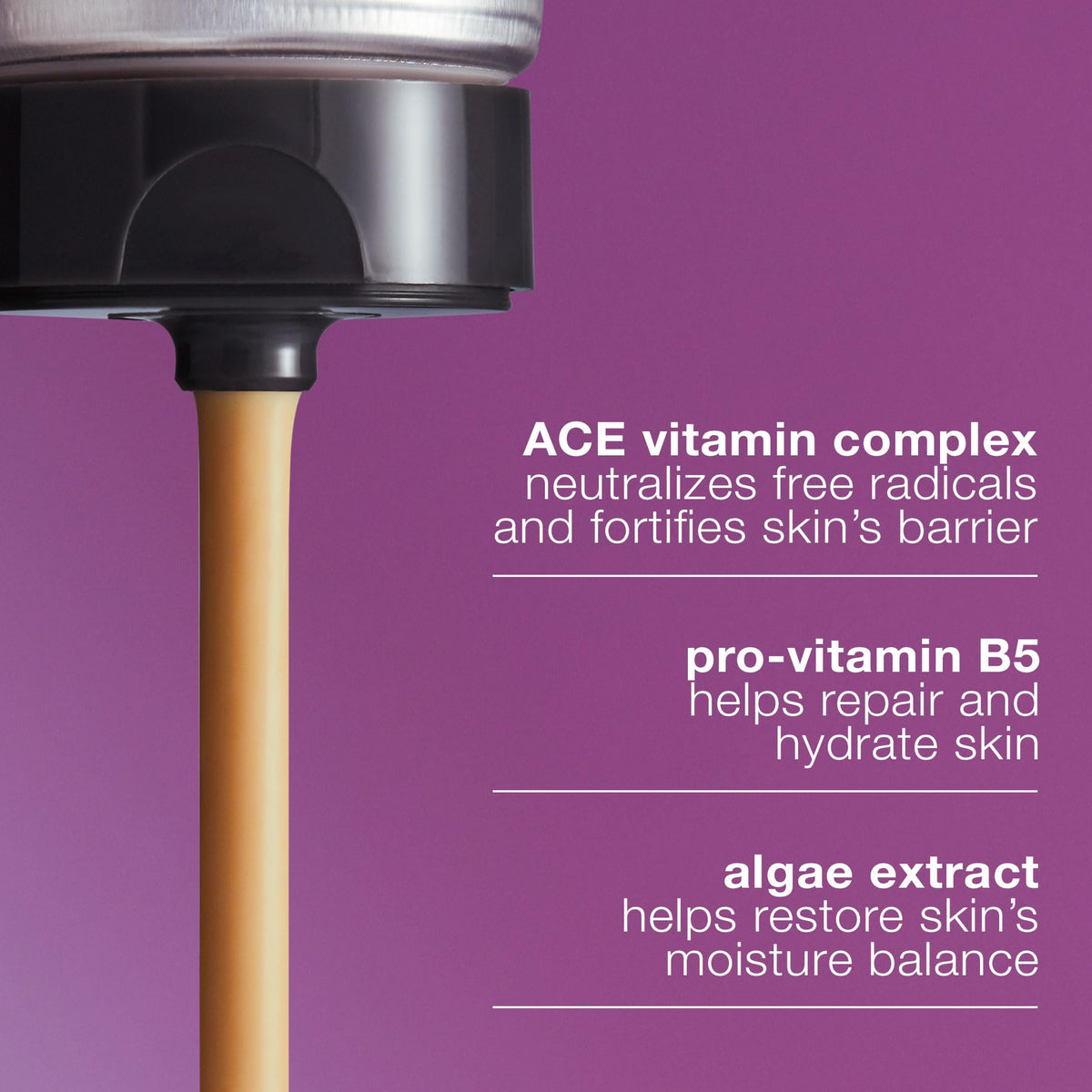 Dermalogica before and after split image showing improved skin texture