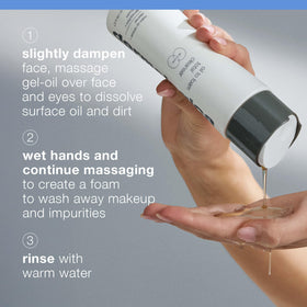 Dermalogica bottle in bathroom scene suggesting daily routine simplicity
