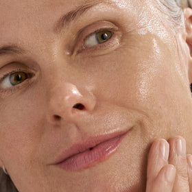 Dermalogica botanical ingredients display highlighting natural extracts for skin support