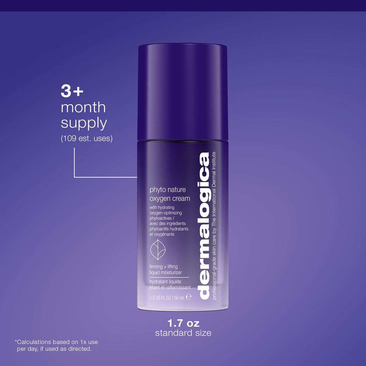 Lifestyle bathroom scene with Dermalogica cream communicating daily routine benefits