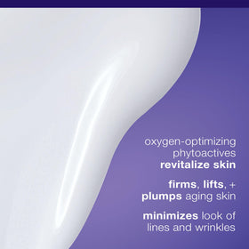 Dermalogica cream texture swatch illustrating lightweight, fast-absorbing finish