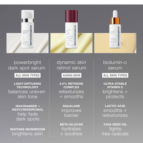 Dermalogica applying serum to cheek illustrating targeted spot treatment and blending