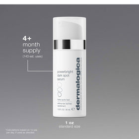 Dermalogica arranged before-and-after images indicating visible spot fading benefits