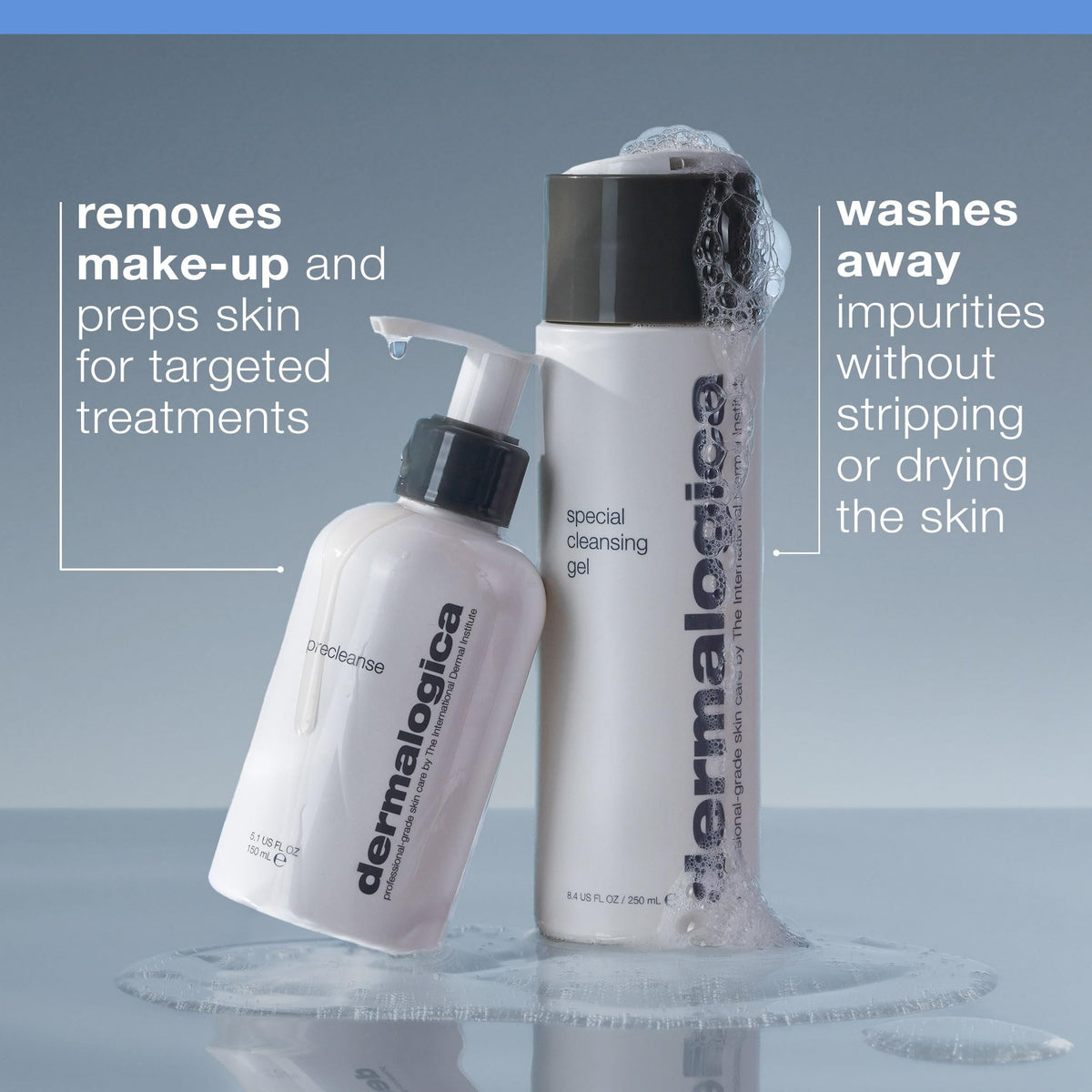 Dermalogica Precleanse oil texture on hand showing melt-away action