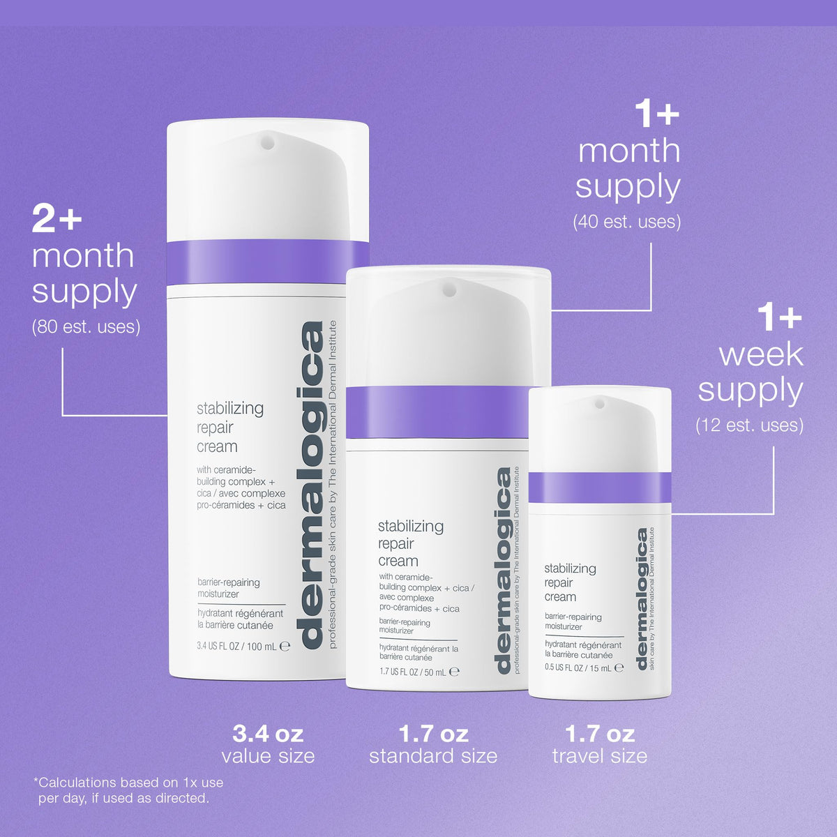Dermalogica repair cream tube top showing dispenser detail for hygienic use benefit
