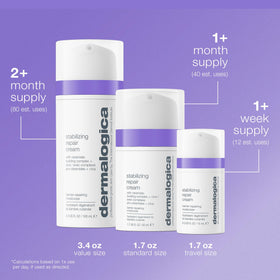 Dermalogica repair cream tube top showing dispenser detail for hygienic use benefit