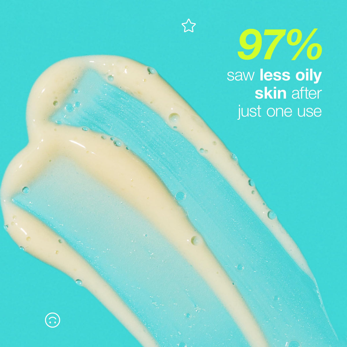 Dermalogica rinsing mask illustrating clean rinse-off and refreshed skin result