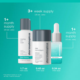 Dermalogica hand applying serum demonstrating quick-absorbing treatment benefit