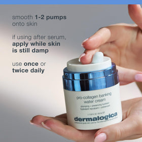 Dermalogica 1.7 oz size comparison next to ruler to show compact travel-friendly volume