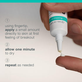 Dermalogica size comparison in hand showing travel-friendly 0.5 fl oz benefit