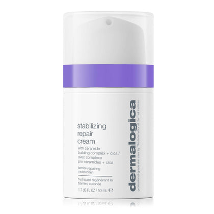 Dermalogica jar front packaging showing soothing moisturizer benefit