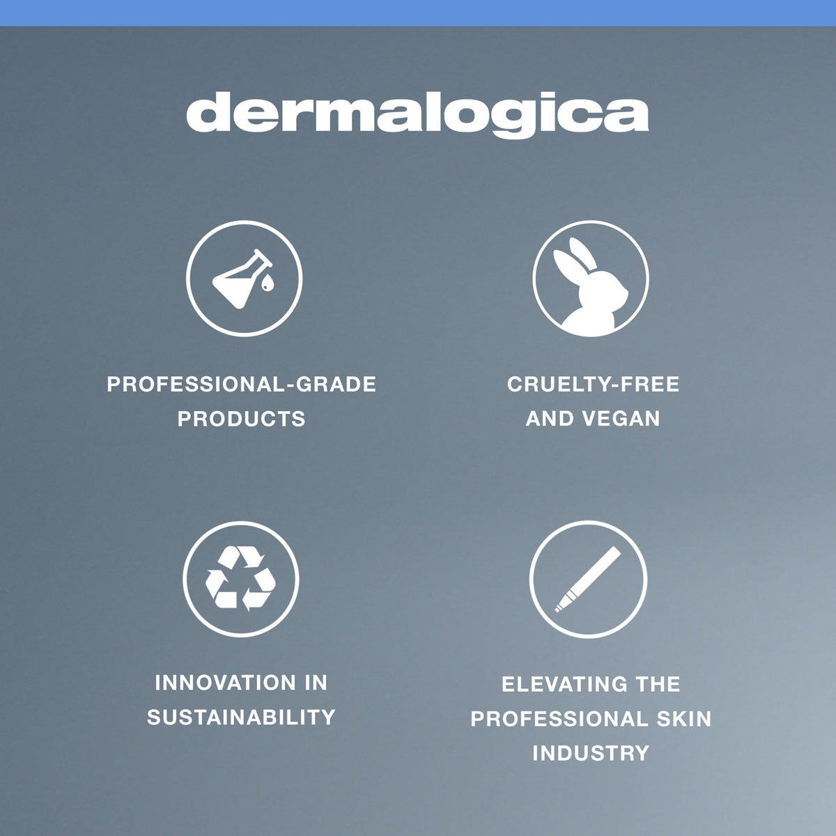 Dermalogica on bathroom vanity with towel, lifestyle scene showing daily use