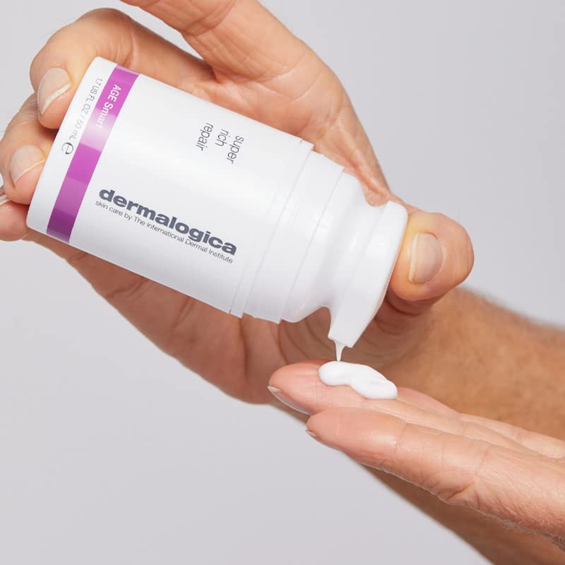 Dermalogica cream close-up revealing dense formula for long-lasting barrier support