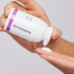 Dermalogica cream close-up revealing dense formula for long-lasting barrier support
