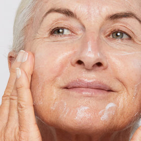 Dermalogica dispensing cream to hand highlighting controlled application and coverage