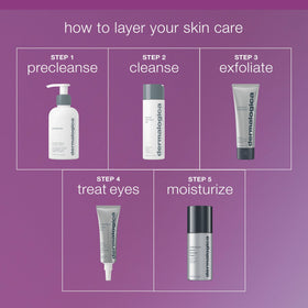 Dermalogica jar beside coin indicating 2.5 oz travel-friendly size