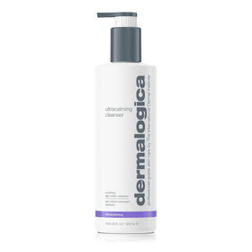Dermalogica cleanser front packaging showing calming skincare benefits