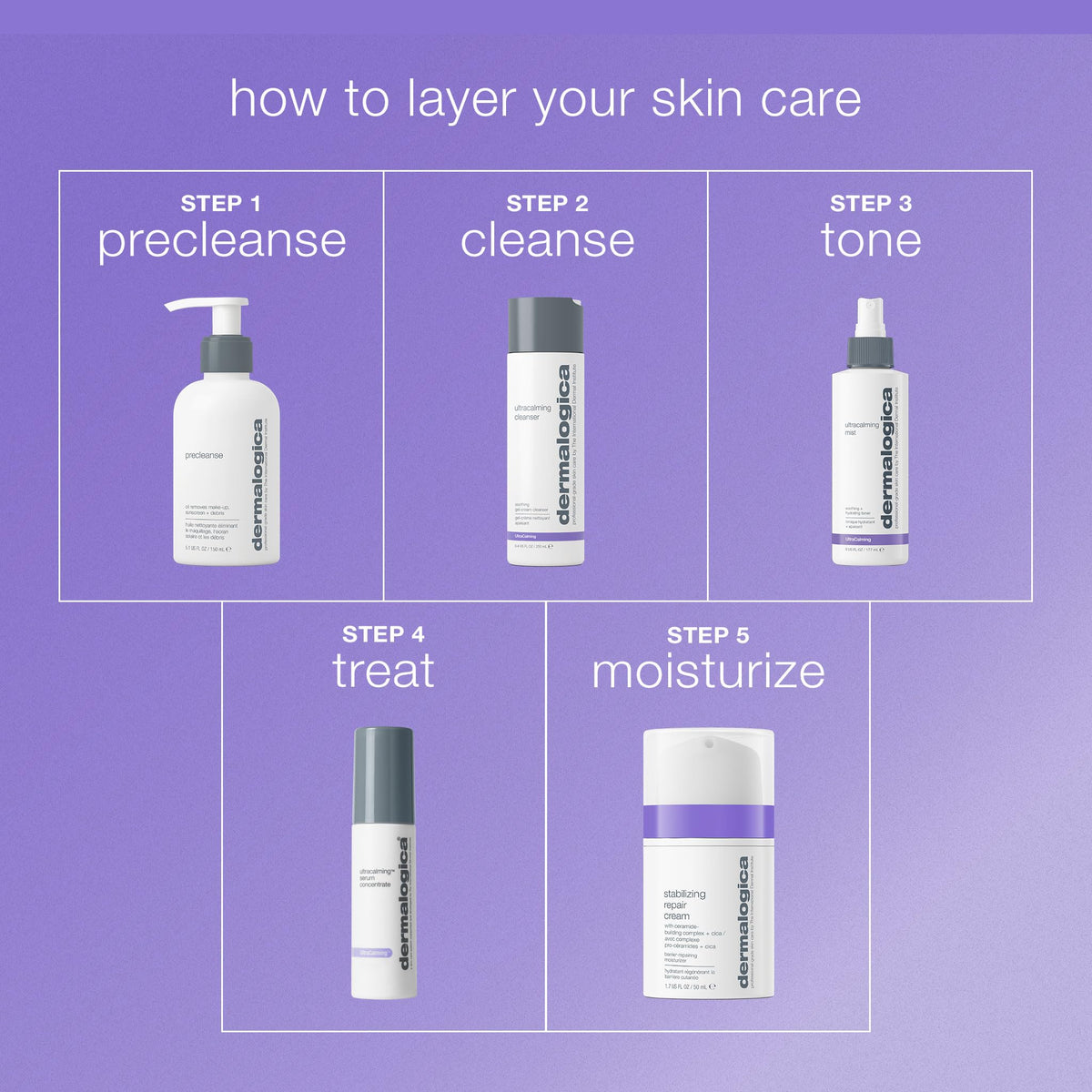 Dermalogica Aloe and botanicals staged to show calming ingredient benefits