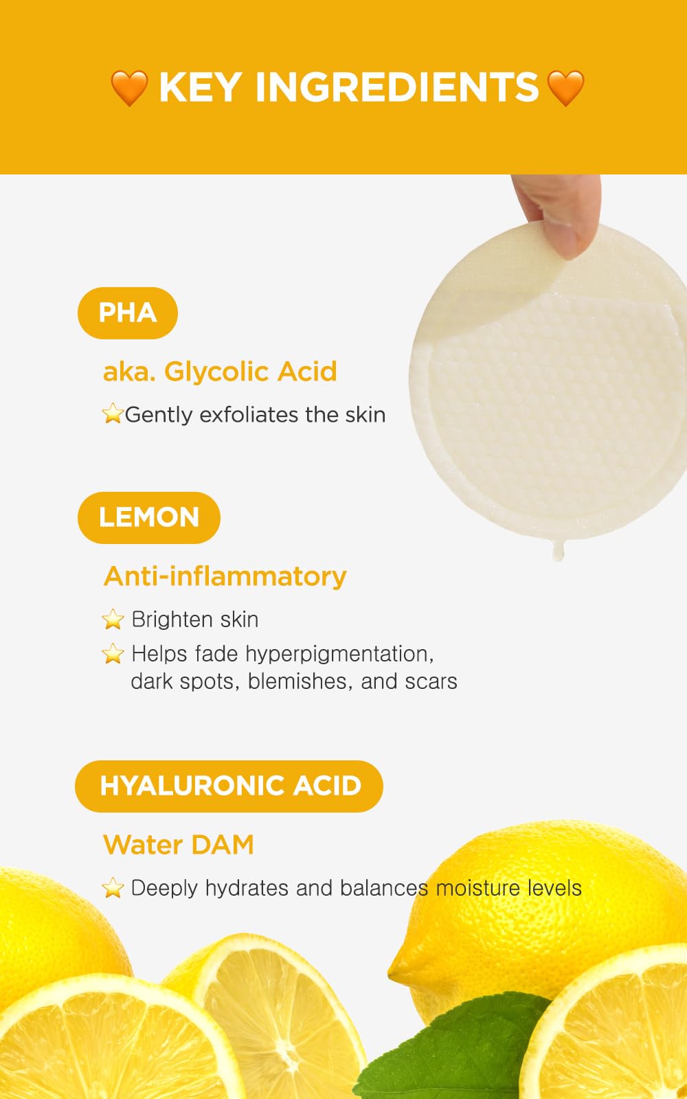 DERMALOGY by NEOGENLAB pad being used on cheek demonstrating smoother skin