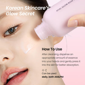 DERMALOGY by NEOGEN pouring essence to show lightweight hydration in use