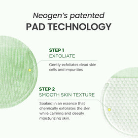 DERMALOGY by NEOGENLAB green tea and centella ingredients for soothing