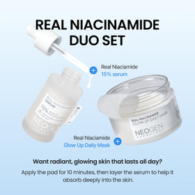 DERMALOGY by NEOGENLAB lifestyle on bathroom counter illustrating daily routine use
