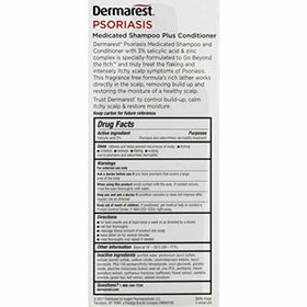 Dermarest bottle staged in bathroom lifestyle setting showing daily use benefit