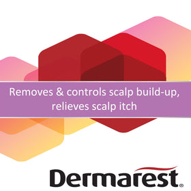 Dermarest ingredient label closeup showing salicylic acid and zinc complex