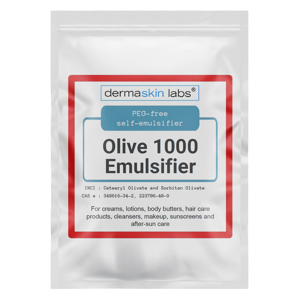 Dermaskin Labs front label of Olive 1000 showing product name and size