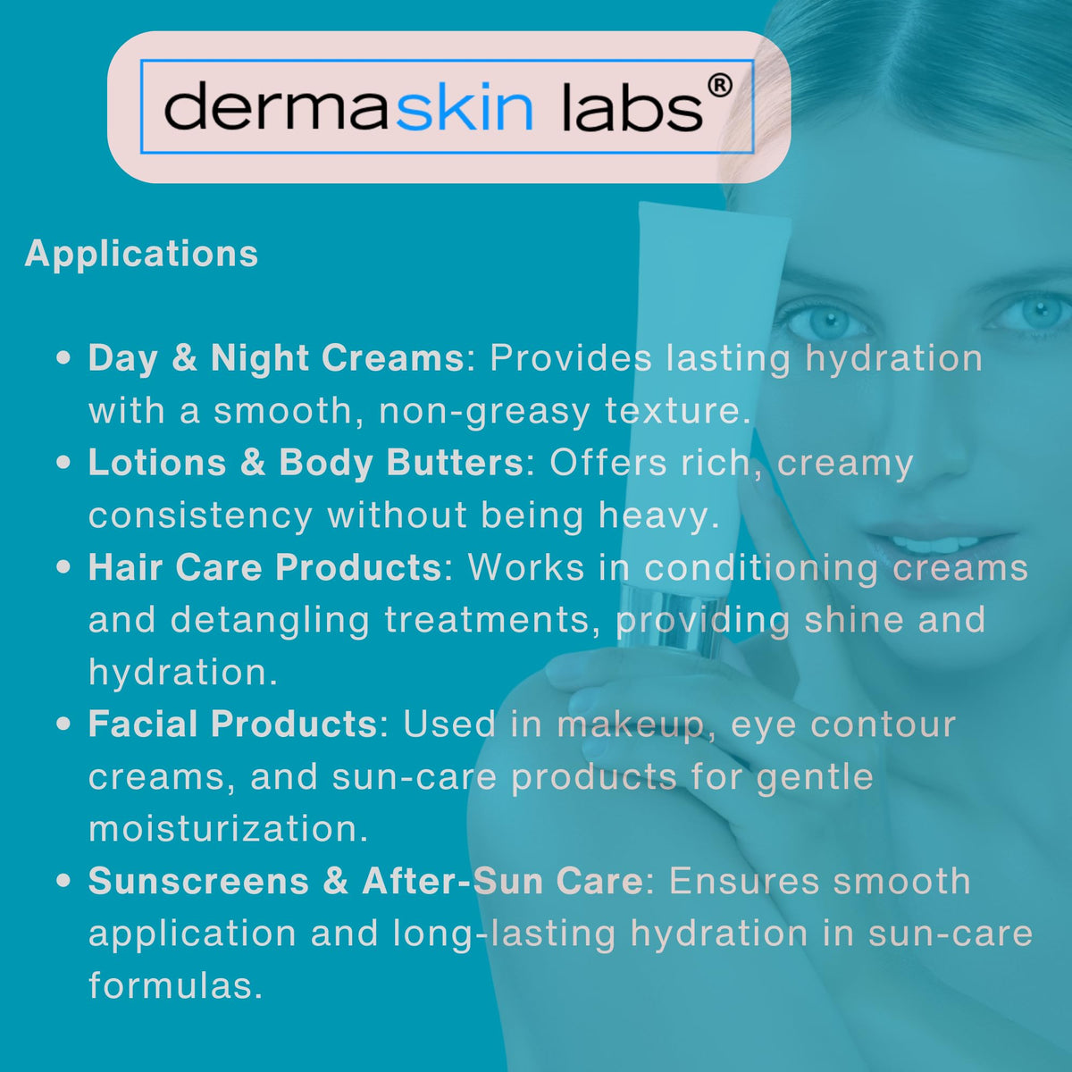 Dermaskin Labs 4 oz container beside a ruler to show compact scale