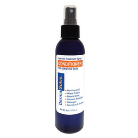 Dermasolve front packaging showing bottle and label benefit