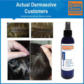Dermasolve ingredient display with pro-vitamin B and wheat protein benefits