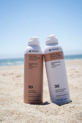 Dermasport back label showing ingredient callouts and usage instructions