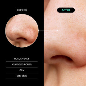 Dermasuri mitt used in shower demonstrating cleansing and exfoliation benefit