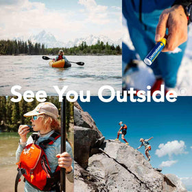 DERMATONE demonstration of water-resistant hold during active outdoor use