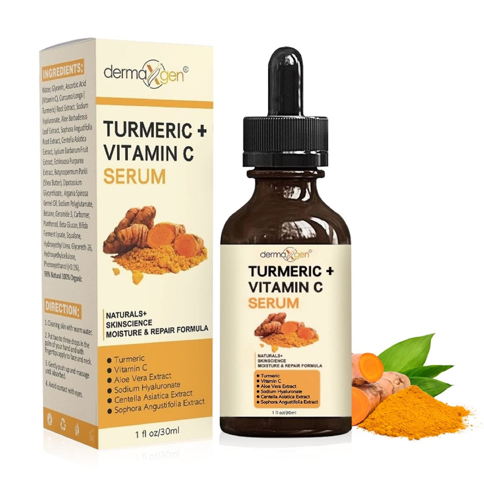 DERMAXGEN front bottle view showing packaging and size benefit