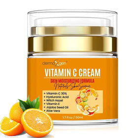 DERMAXGEN front packaging showing jar and label, clear product identity and size