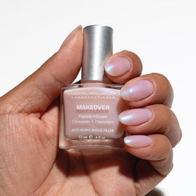 Dermelect brush closeup delivering even, streak-free application